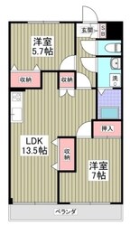 メゾンドワールドⅡの物件間取画像